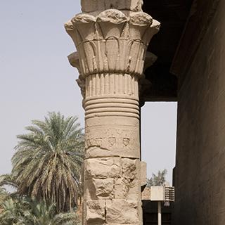     Egypt Dendera Pillars