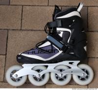 free photo texture of roller skates