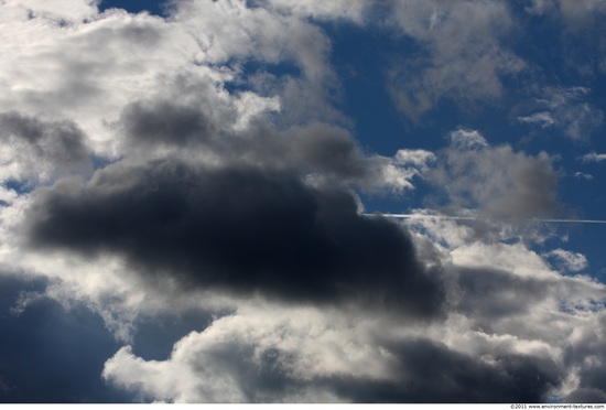 Blue Clouded Skies