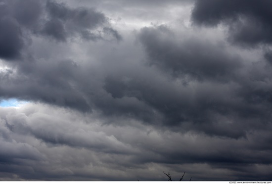 Blue Clouded Skies