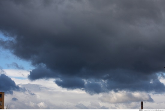 Blue Clouded Skies