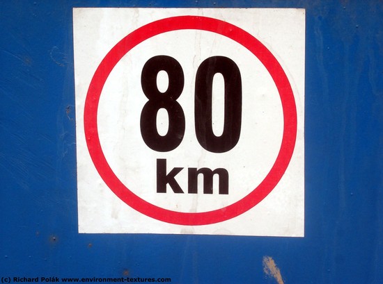 Speed Limit Traffic Signs