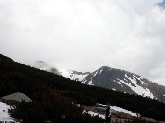 Graffiti Snowy Mountains