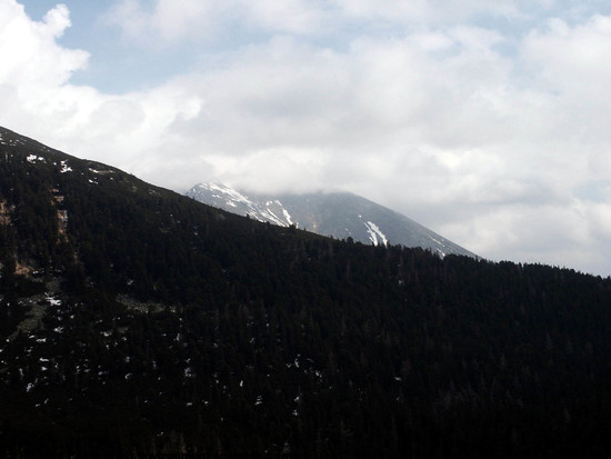 Graffiti Snowy Mountains