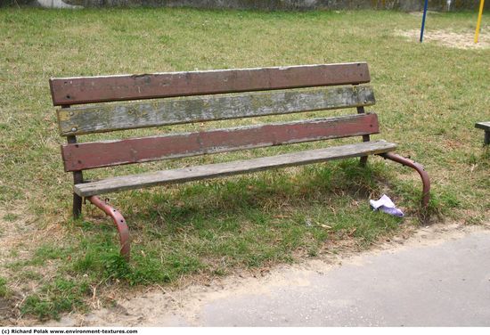 Bench Background Street