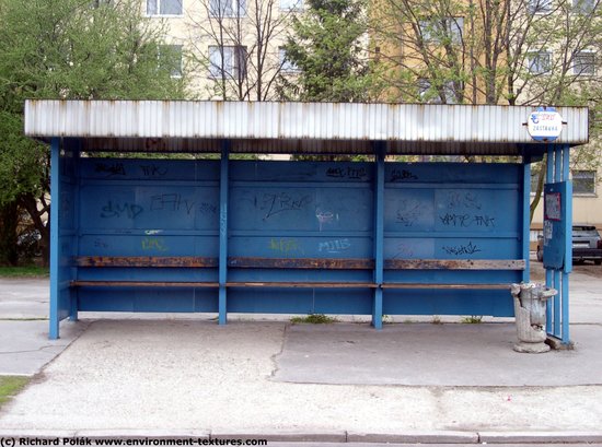 Bus Stop Streams Water