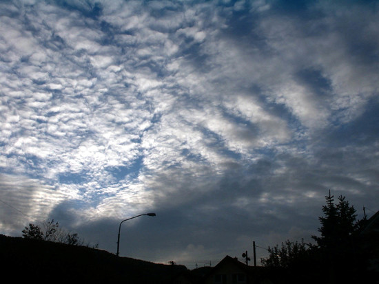 Blue Clouded Skies