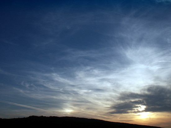 Blue Clouded Skies