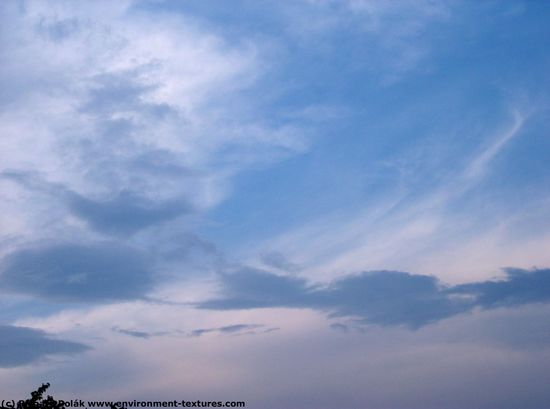 Blue Clouded Skies