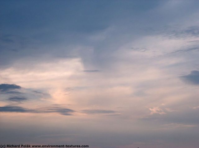 Blue Clouded Skies