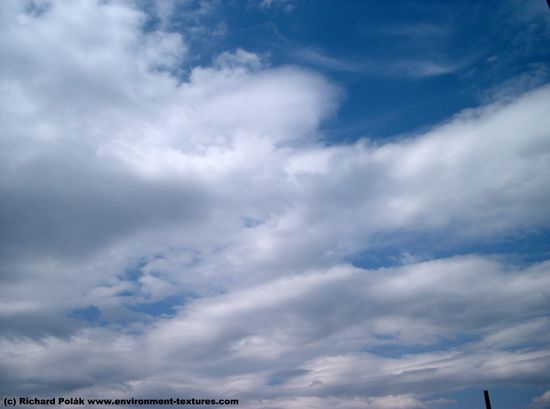 Blue Clouded Skies