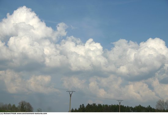 Blue Clouded Skies