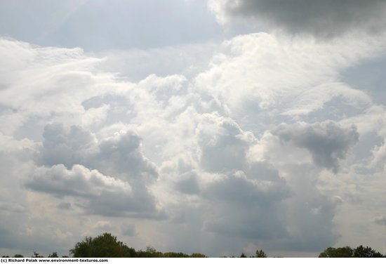 Blue Clouded Skies