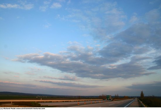 Blue Clouded Skies