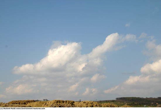 Blue Clouded Skies