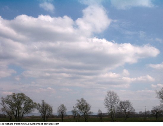 Blue Clouded Skies