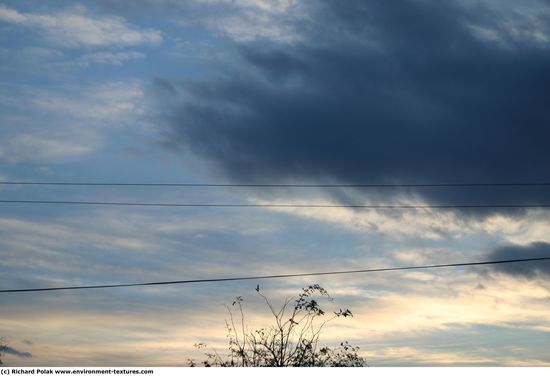 Blue Clouded Skies