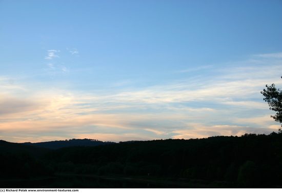 Blue Clouded Skies