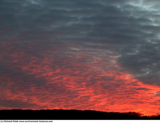 Blue Clouded Skies