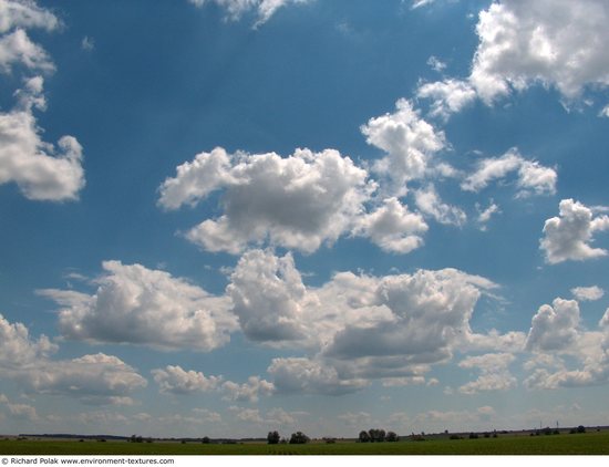 Blue Clouded Skies