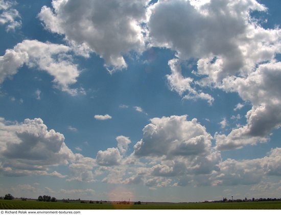 Blue Clouded Skies