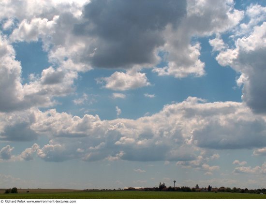 Blue Clouded Skies