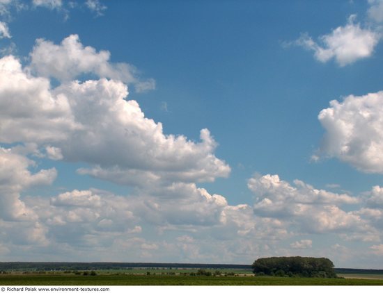 Blue Clouded Skies