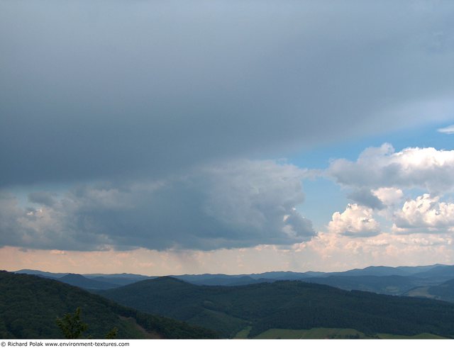 Blue Clouded Skies