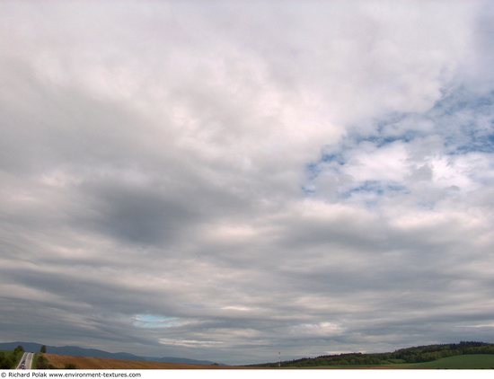 Blue Clouded Skies