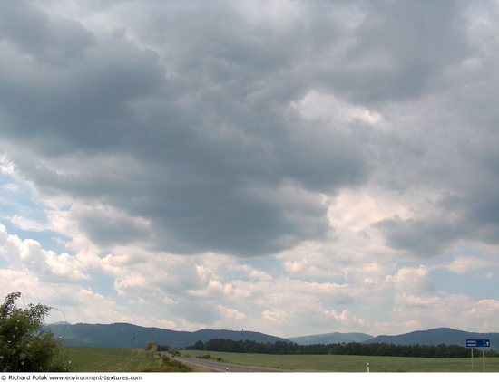 Blue Clouded Skies