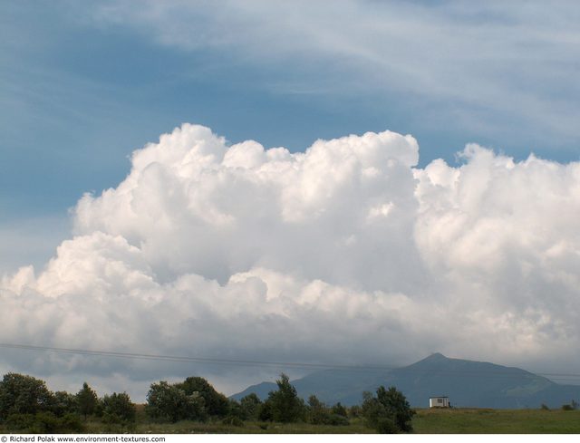 Blue Clouded Skies