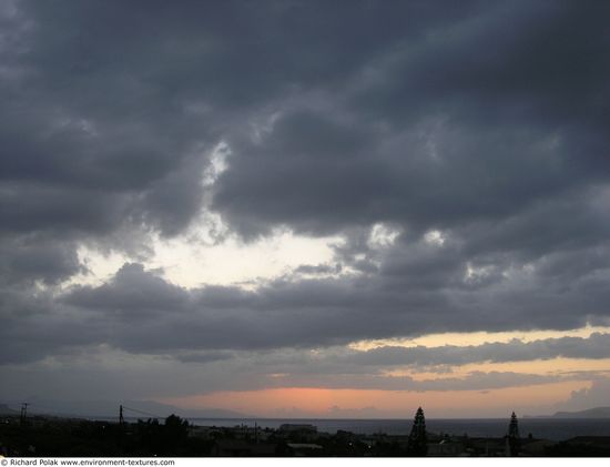 Blue Clouded Skies