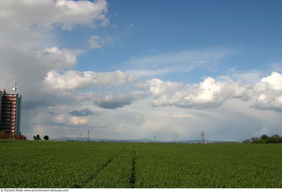 Blue Clouded Skies