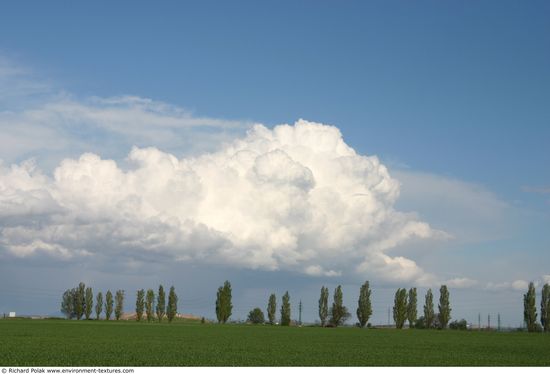 Blue Clouded Skies