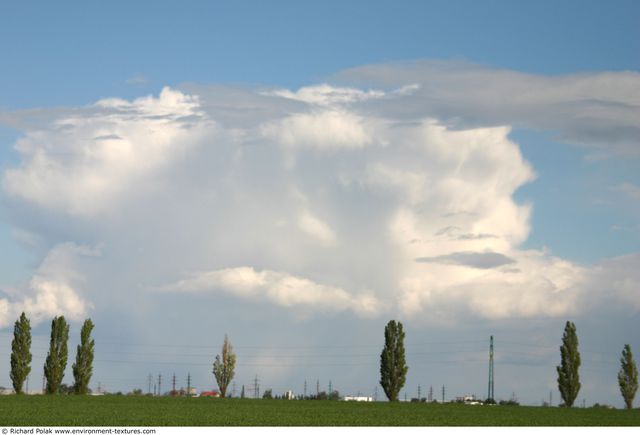 Blue Clouded Skies