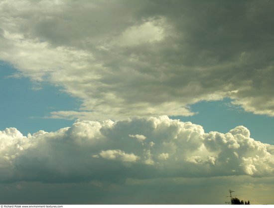 Blue Clouded Skies