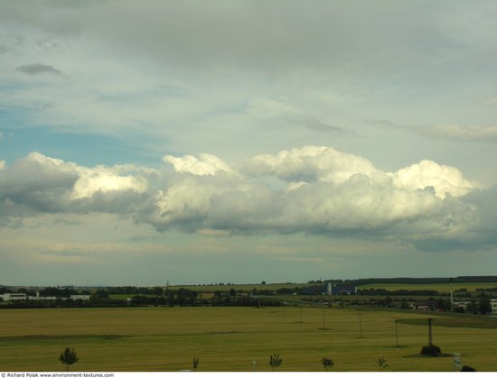 Blue Clouded Skies