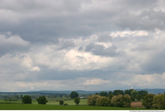 Blue Clouded Skies