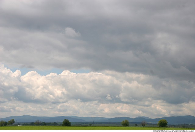 Blue Clouded Skies