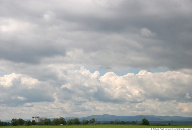 Blue Clouded Skies