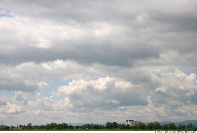 Blue Clouded Skies