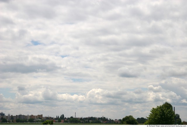 Blue Clouded Skies