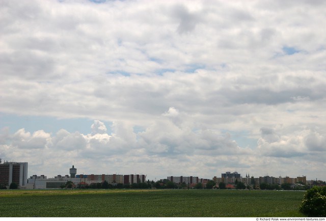 Blue Clouded Skies