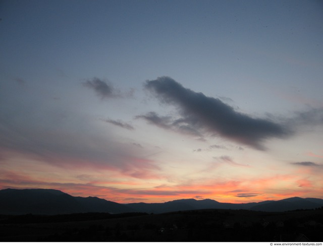 Blue Clouded Skies