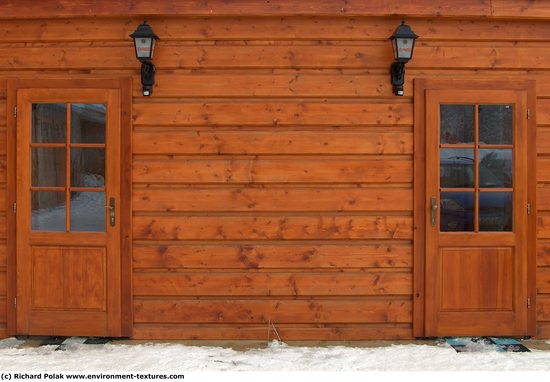 Single New Wooden Doors