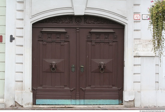 Ornate Wooden Doors