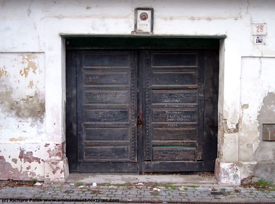 Double Wooden Doors