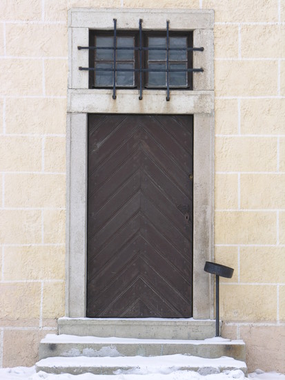 Single Old Wooden Doors