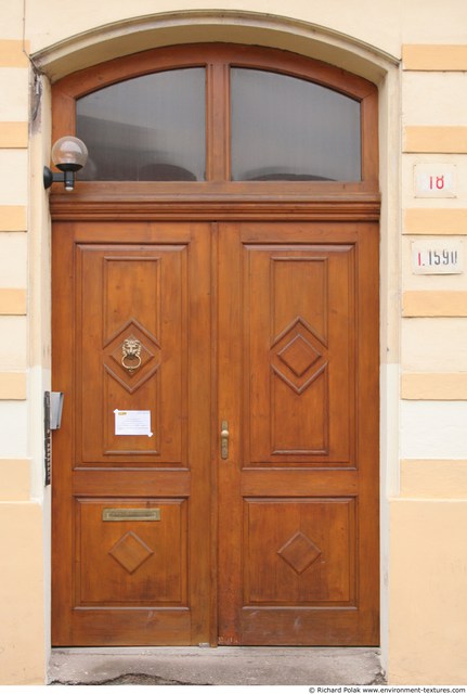 Double Wooden Doors