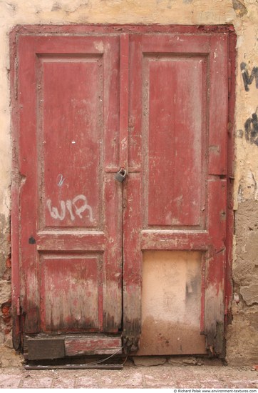 Double Wooden Doors